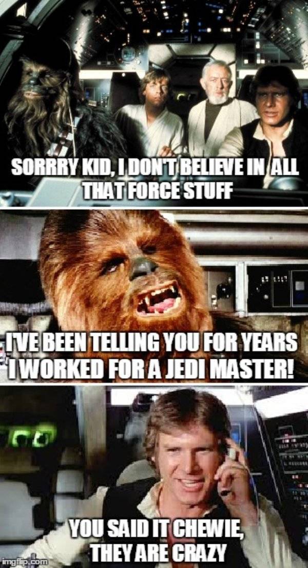 There Is Too Much Force In These “Star Wars” Memes