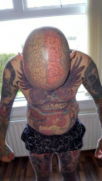 Guy Has Spent $36,000 On Tattoos And Is Not Planning To Stop