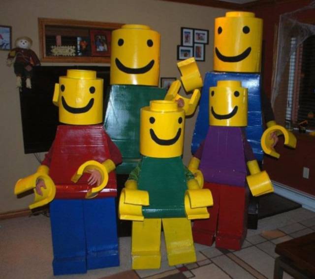 Halloween Makes Families Show Their Collective Creativity