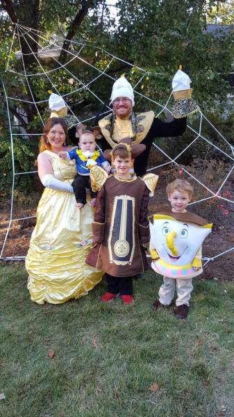 Halloween Makes Families Show Their Collective Creativity