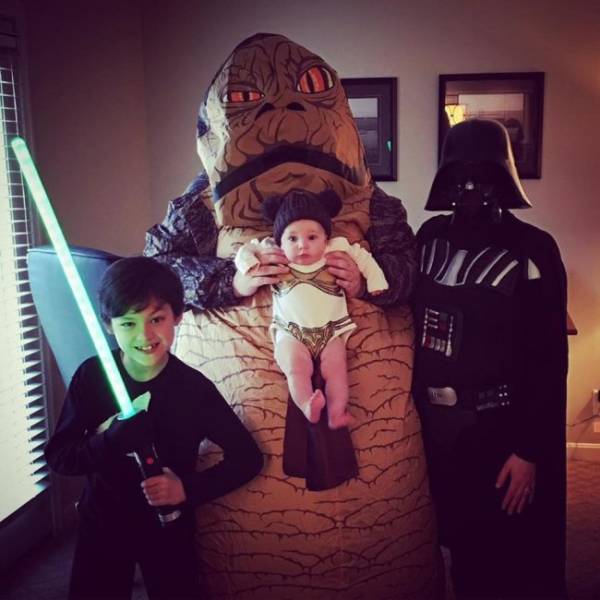 Halloween Makes Families Show Their Collective Creativity