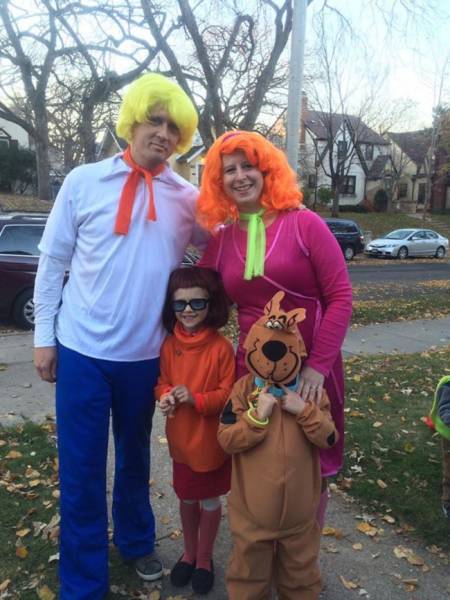 Halloween Makes Families Show Their Collective Creativity