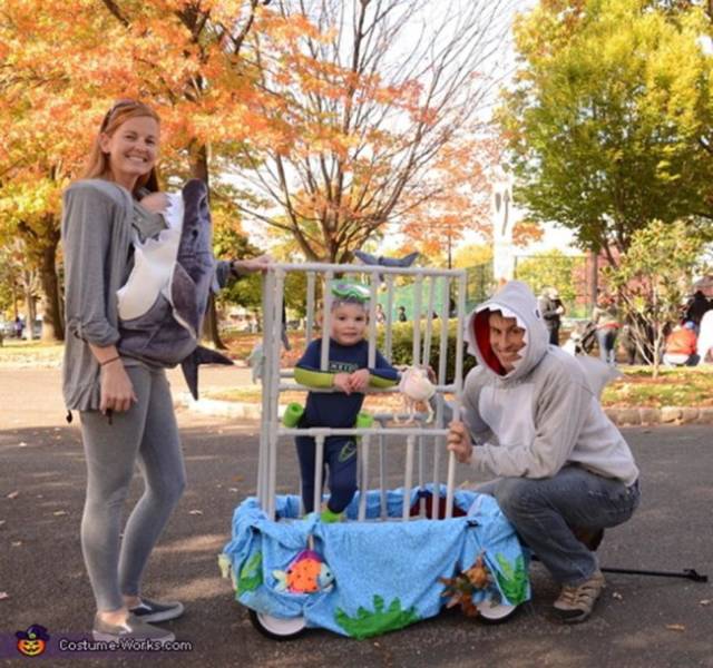 Halloween Makes Families Show Their Collective Creativity