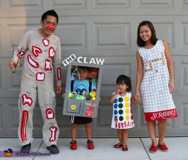 Halloween Makes Families Show Their Collective Creativity