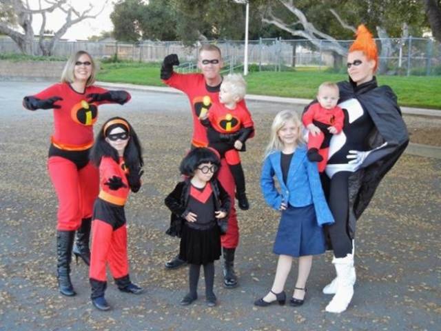 Halloween Makes Families Show Their Collective Creativity