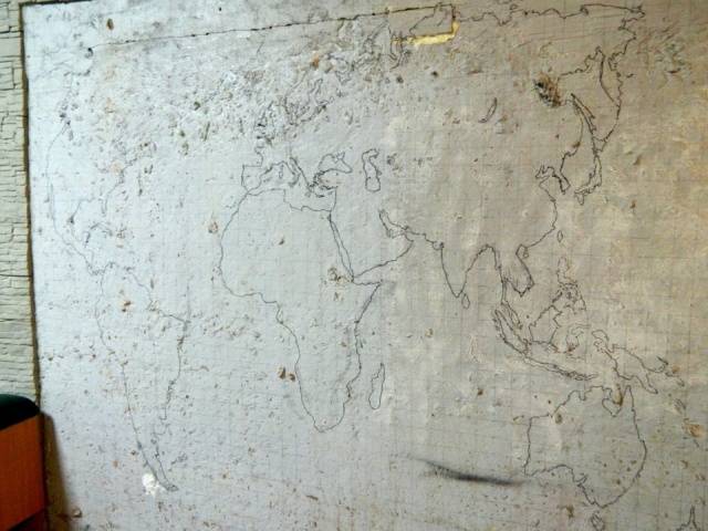 A Bit Of DIY In A Garage, And You Have Yourself A World Map