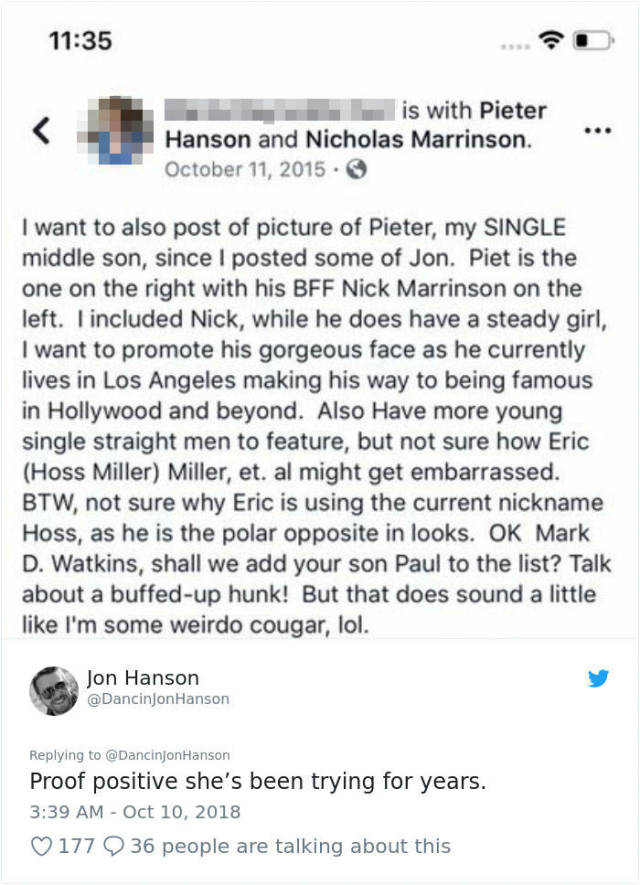 Moms, Stay Away From Your Sons’ Private Life! Moms, Stay Away From Your Sons’ Private Life!