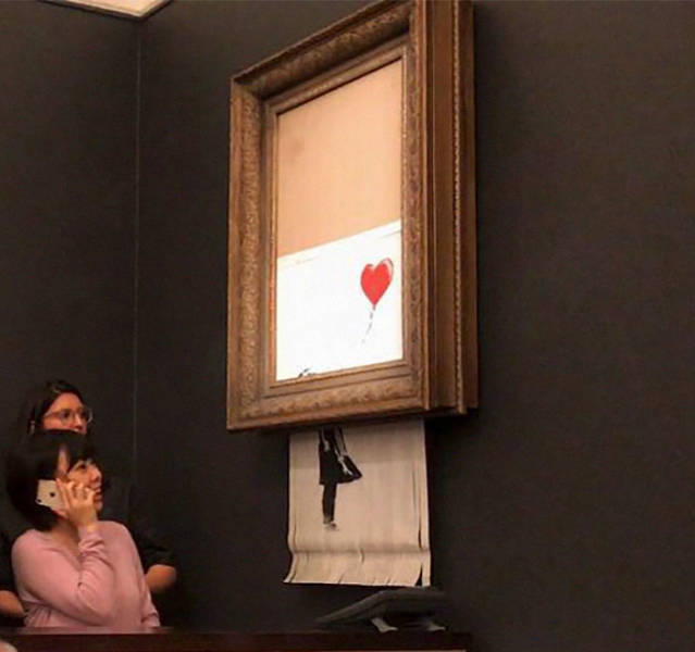Was Banksy’s Stunt Actually Real? This Man Has His Doubts