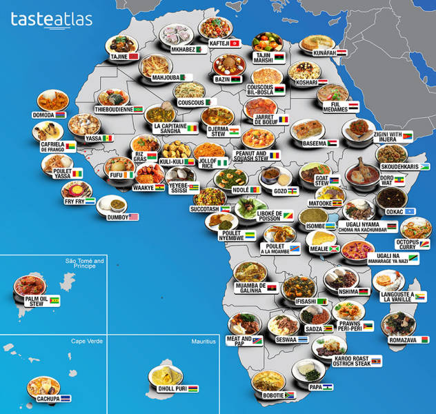 Here’s A Map That Shows You What You Definitely Have To Taste In Various Countries Around The World