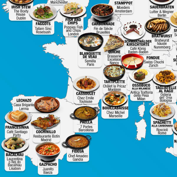 Here’s A Map That Shows You What You Definitely Have To Taste In Various Countries Around The World