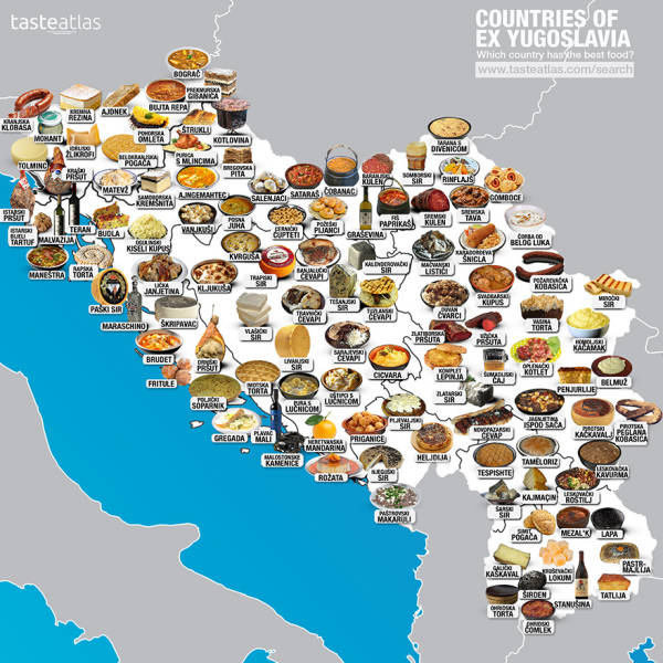 Here’s A Map That Shows You What You Definitely Have To Taste In Various Countries Around The World