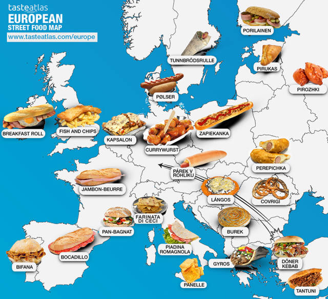 Here’s A Map That Shows You What You Definitely Have To Taste In Various Countries Around The World