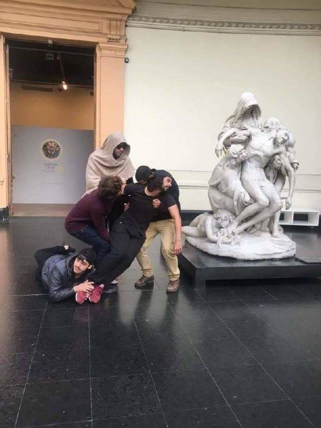 Statues Are There To Have Fun With