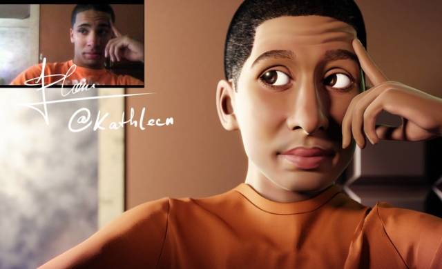 Artist Turns People Into 3D Pixar Characters Who Look Eerily Real