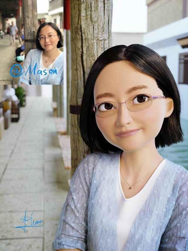 Artist Turns People Into 3D Pixar Characters Who Look Eerily Real