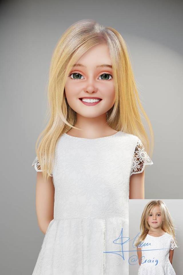 Artist Turns People Into 3D Pixar Characters Who Look Eerily Real
