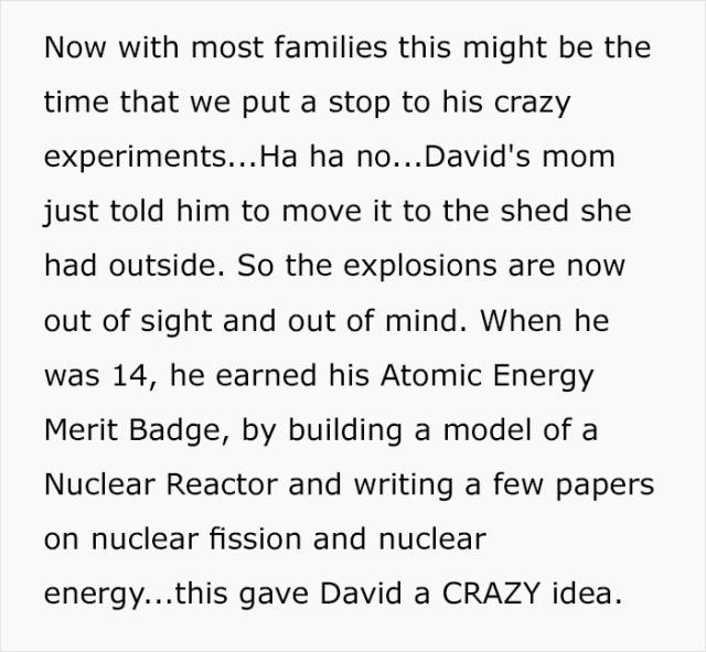 A Story About “Radioactive Boy Scout”, A Guy Who Was Too Smart For His Age