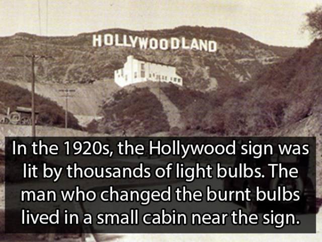 Fabulous Facts About Hollywood