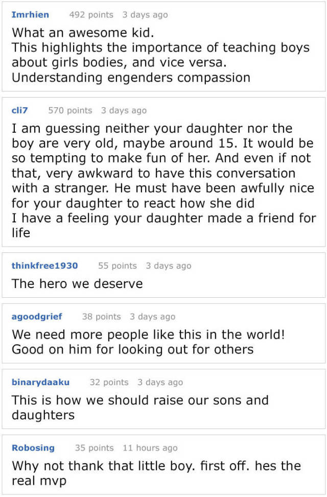 People Are Applauding This Boy’s Reaction To Seeing A Blood Stain On A Girl’s Pants In The Bus