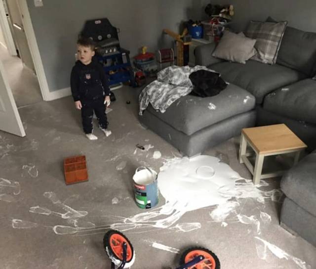 THIS Is Why You Never Leave Your Toddler Alone!