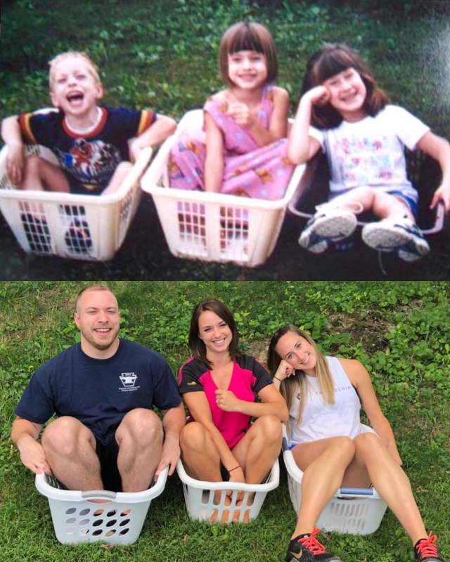 Childhood Photo Recreations Are Incredibly Adorable