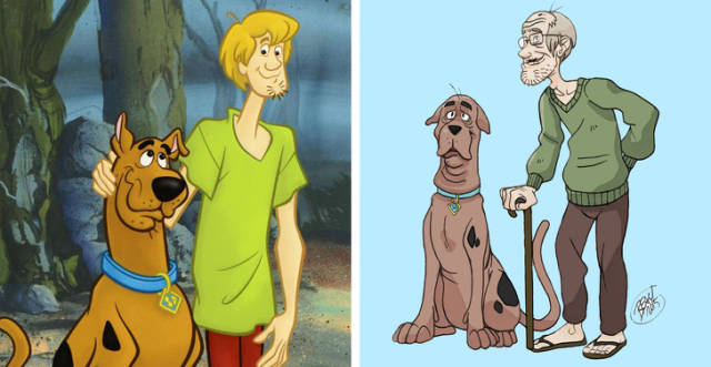 What If We Could See Our Favorite Cartoon Characters After They Grew Up