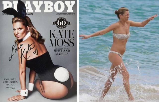 How Celebrities Look When Not Posing For Magazine Covers
