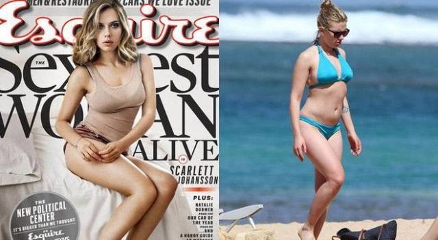 How Celebrities Look When Not Posing For Magazine Covers