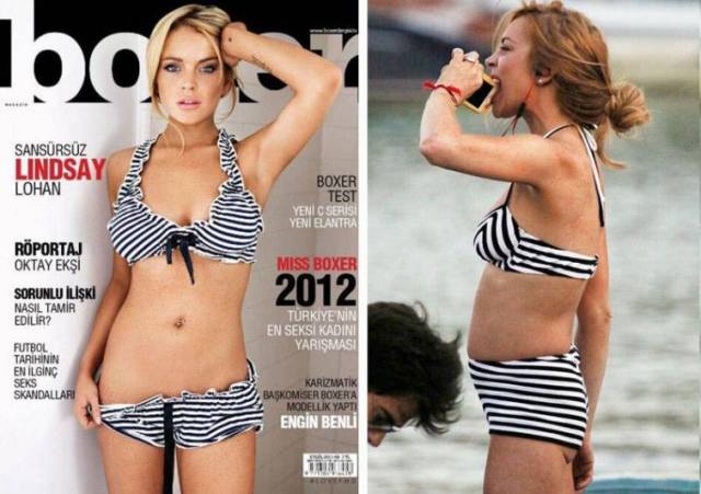 How Celebrities Look When Not Posing For Magazine Covers