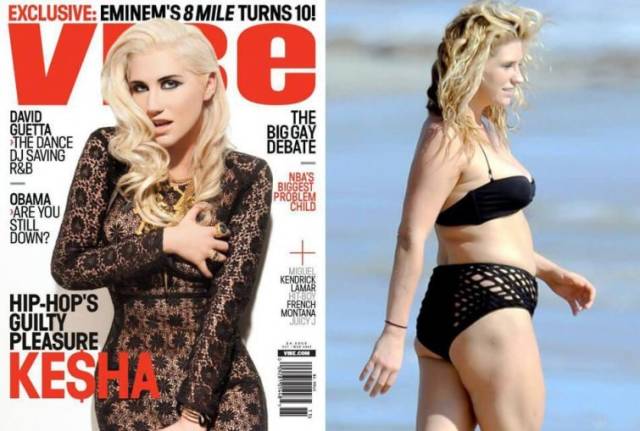 How Celebrities Look When Not Posing For Magazine Covers
