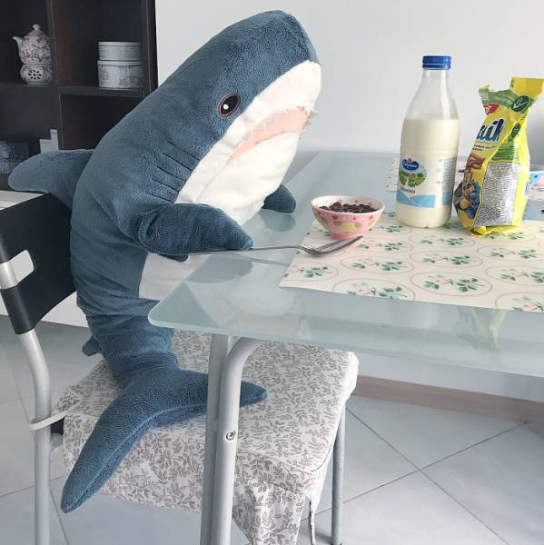 IKEA’s New Plush Shark Is Quickly Becoming An Internet Superstar