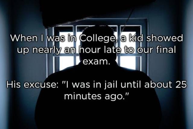 Students Aren’t Particularly Witty When It Comes To Excuses For Being Late