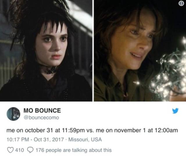 Memes That Perfectly Sum Up “October 31 Vs. November 1” Battle