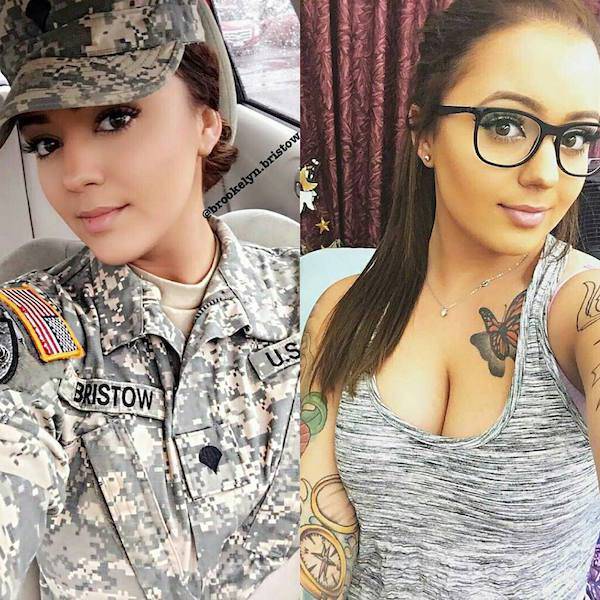 Uniform Ladies Don’t Always Wear Their Uniforms