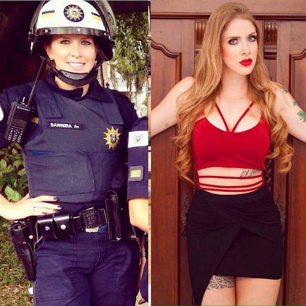 Uniform Ladies Don’t Always Wear Their Uniforms