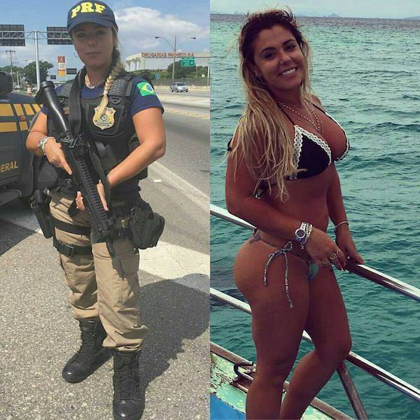 Uniform Ladies Don’t Always Wear Their Uniforms