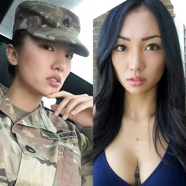 Uniform Ladies Don’t Always Wear Their Uniforms