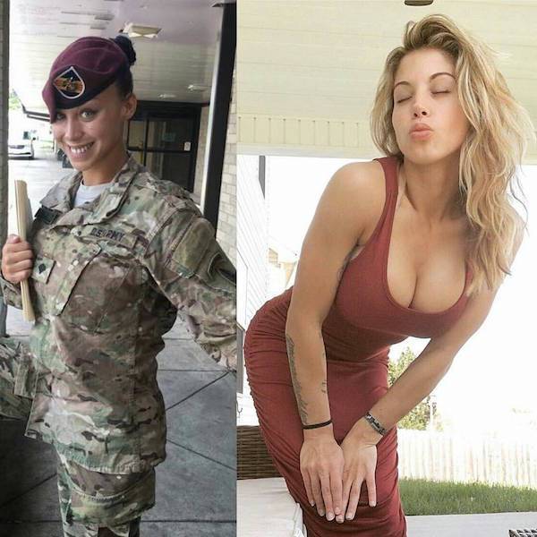 Uniform Ladies Don’t Always Wear Their Uniforms