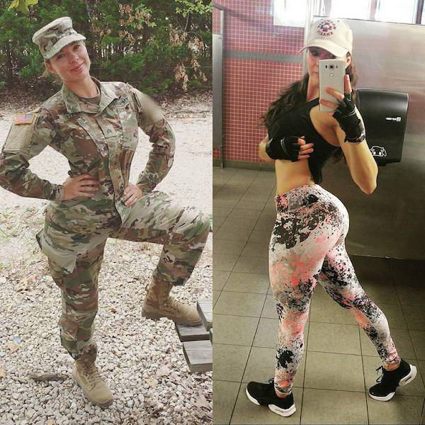 Uniform Ladies Don’t Always Wear Their Uniforms