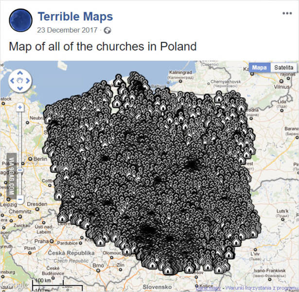 Absolutely Terrible Maps Are Still Interesting!