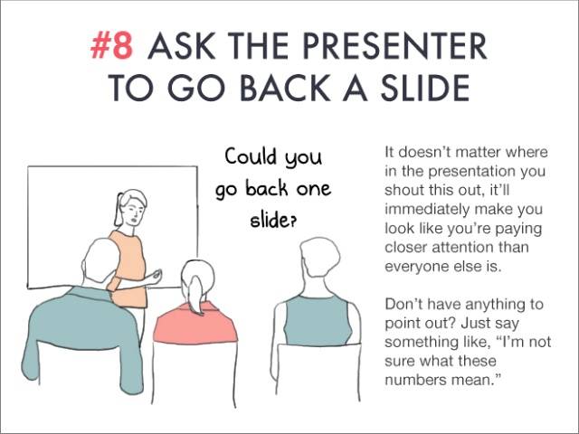 How To Look Smart In Meetings