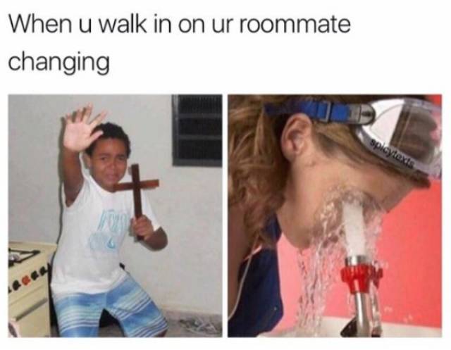 Roommates Are Actually Walking Memes