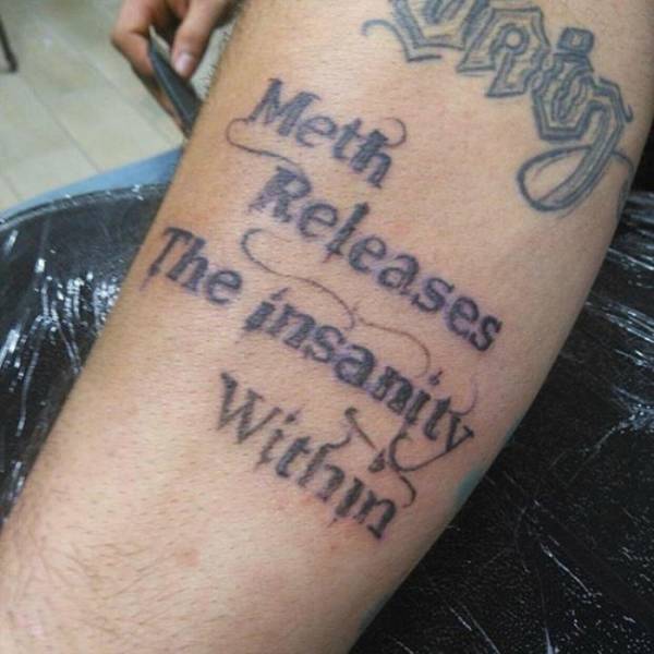 Alas, These Tattoos Are Permanent As Well…