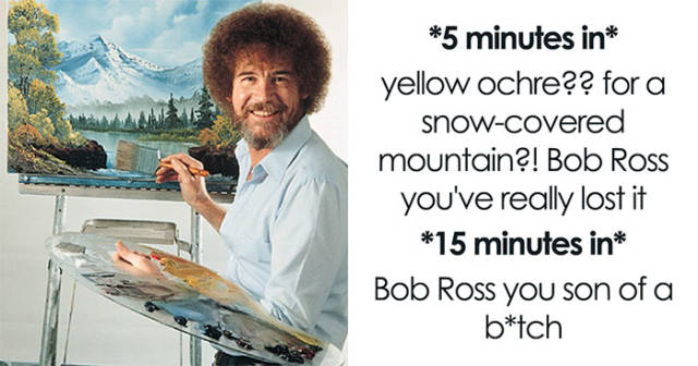Bob Ross Is Both An Inspiration And An Immortal Meme