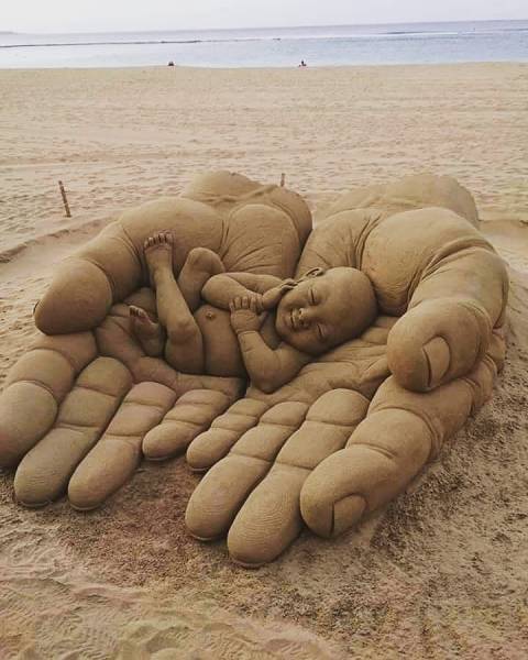 Even Sand Can Be Turned Into Art