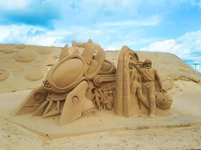 Even Sand Can Be Turned Into Art