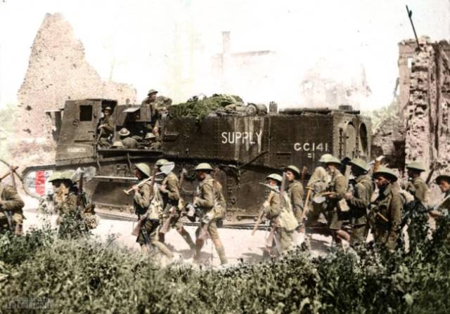 How Does World War I Look In Color 100 Years Later