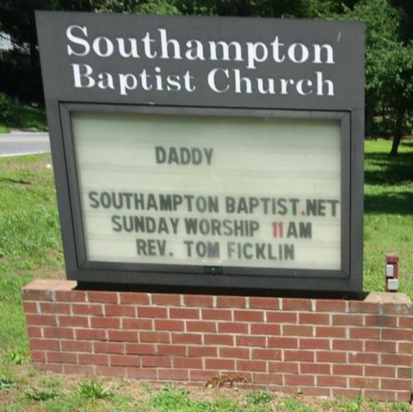 Some Heavenly Church Signs