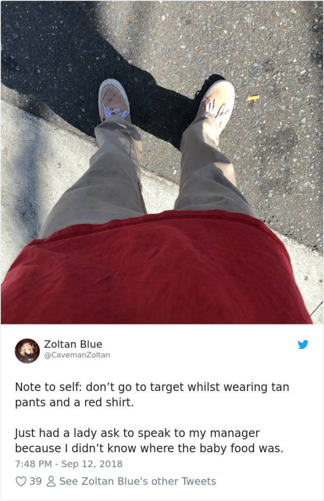 You Never Wear Red Clothes To Target