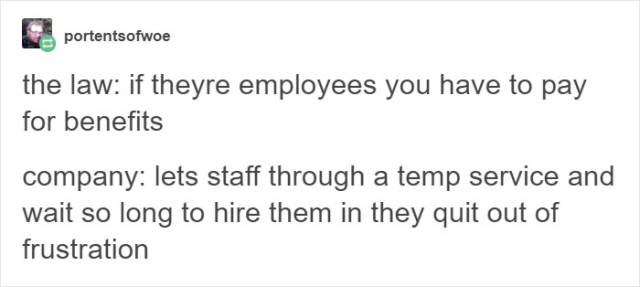 Companies Will Always Exploit Their Employees